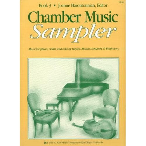 Haroutounian, Joanne - Chamber Music Sampler, Volume 3 - Violin, Cello, and Piano - Kjos Music Co