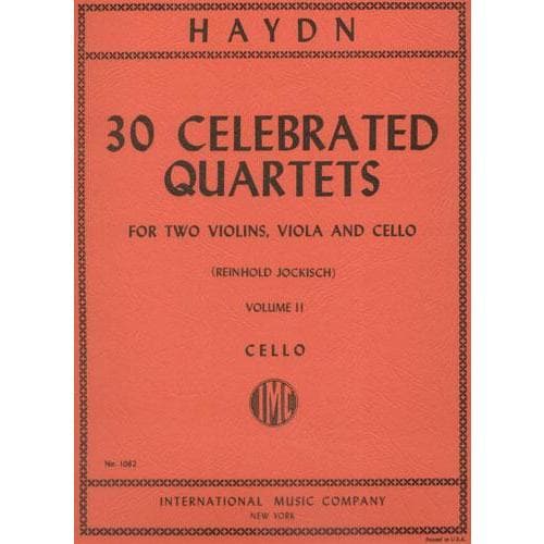 Haydn, Franz Joseph - 30 Celebrated Quartets, Volume 2 - String Quartet - edited by Reinhold Jockisch - International Edition - Image 4