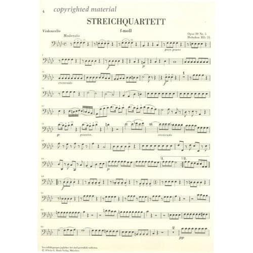 Haydn, Franz Joseph - String Quartets, Volume 4: Op 20 - edited by Georg Feder and Sonja Gerlach - G Henle Verlag URTEXT - Image 5