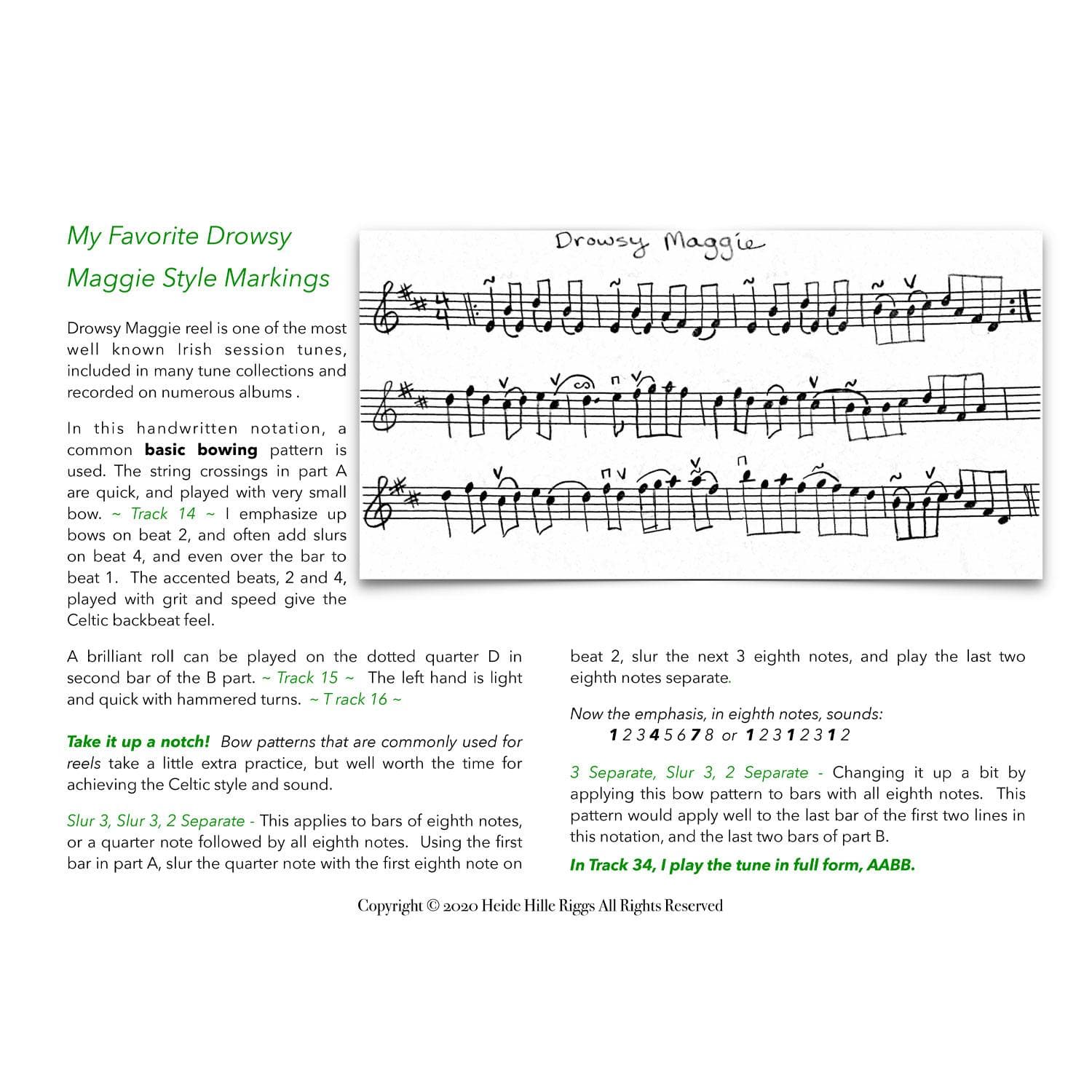 Heide Hille Riggs - Fiddler's Full Circle - Digital Download - Image 4