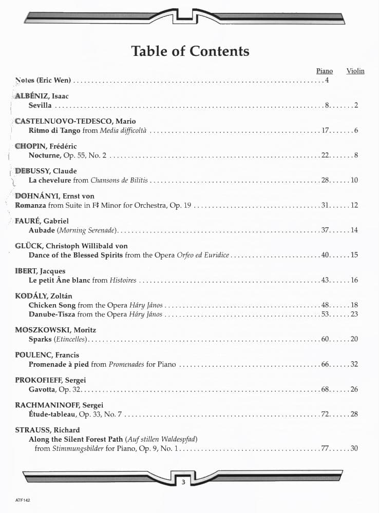 Heifetz, Jascha - The Heifetz Collection, Volume 3: Arrangements and Transcriptions - Violin and Piano - Carl Fischer Edition - Image 2
