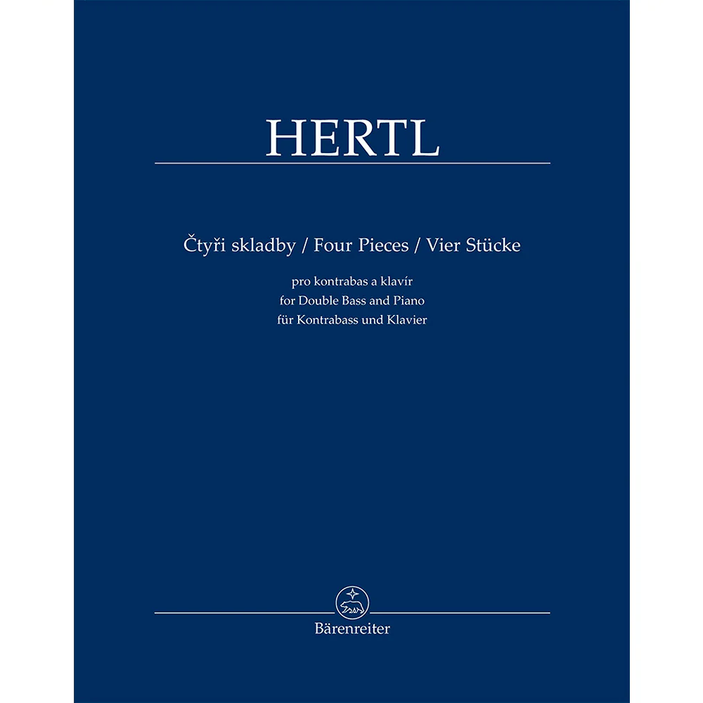 Frantisek Hertl - Four Pieces for Double Bass and Piano