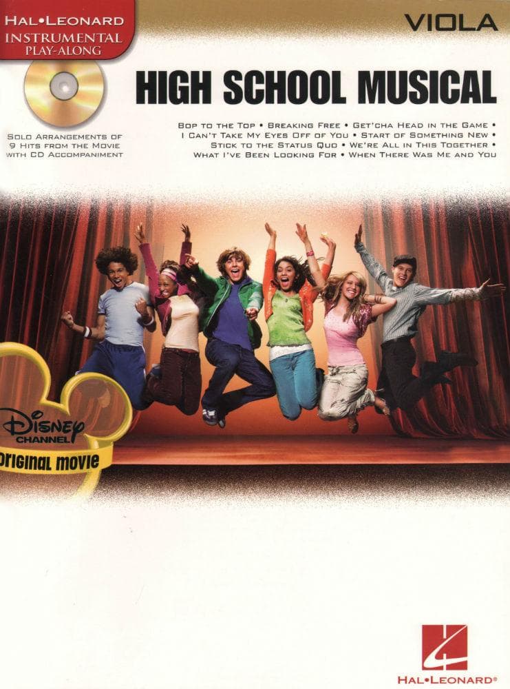 High School Musical - Viola - Book/CD set - Hal Leonard Edition