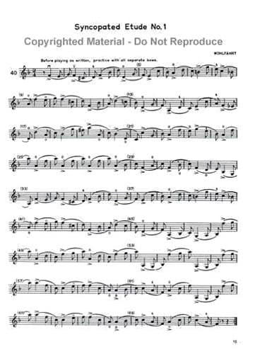 Hohmann/Wohlfahrt - Beginning Method for Violin, Volume 2 - compiled and edited by Harvey S Whistler - Rubank Edition (Hal Leonard) - Image 3