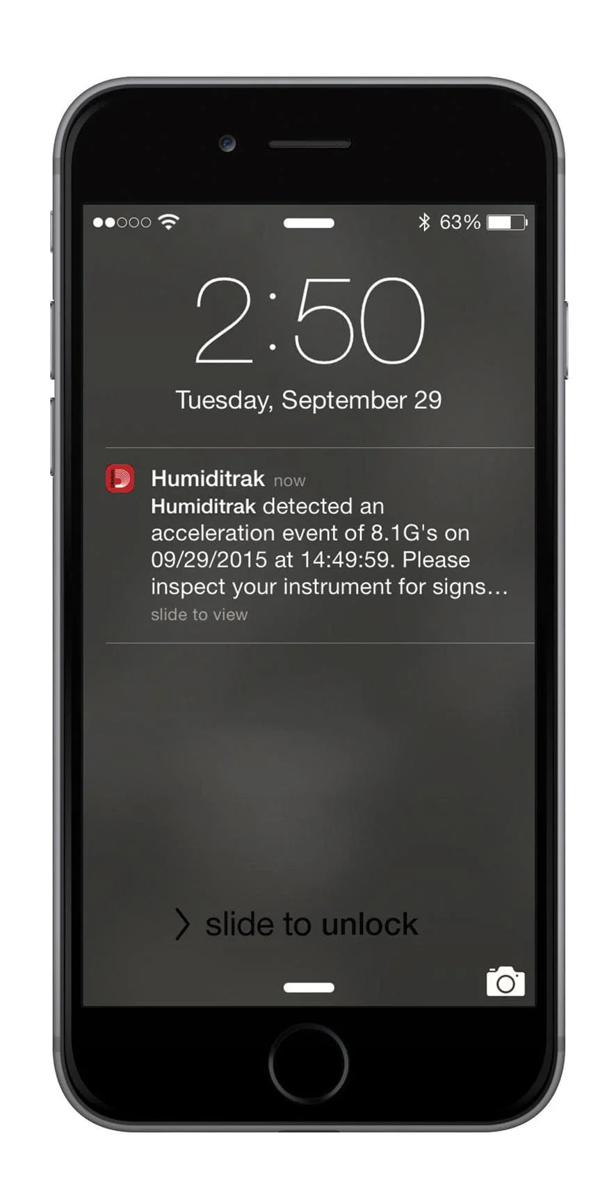 Planet Waves Humiditrak - Bluetooth Humidity and Temperature Sensor - Image 5