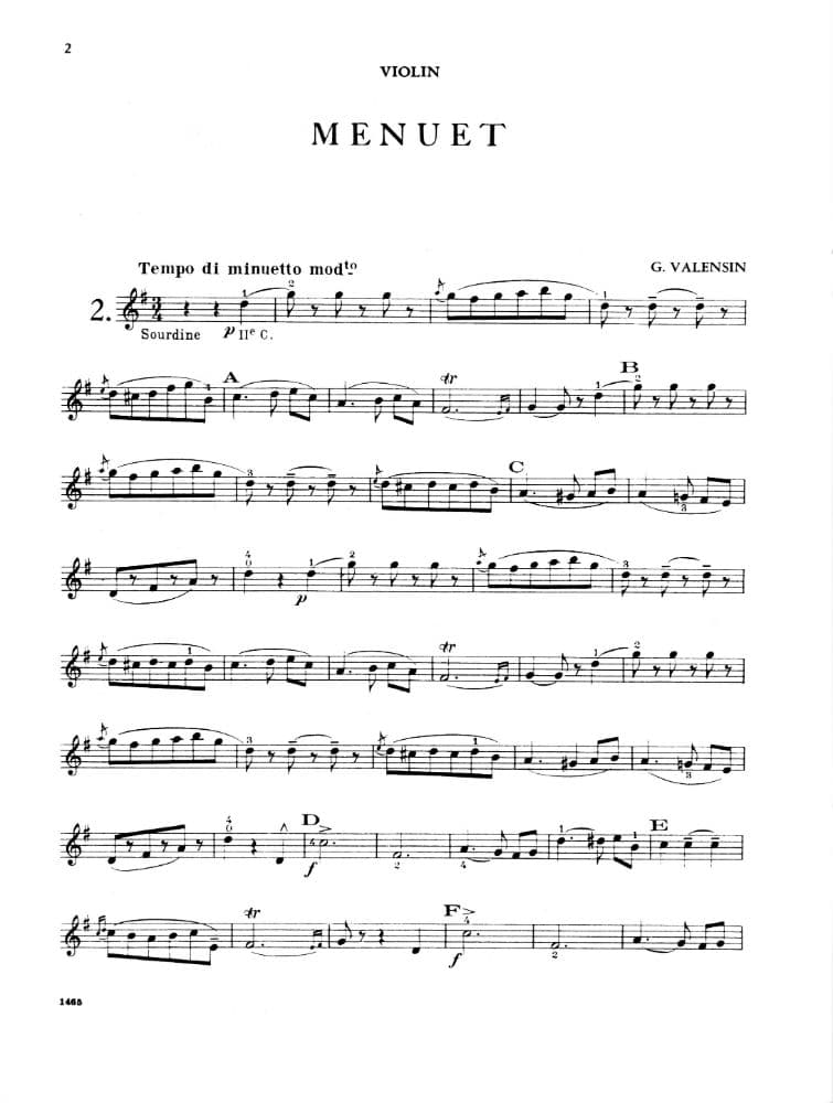Album of Classical Pieces - Violin and Cello - edited by V Hussonmorel - International Edition - Image 2