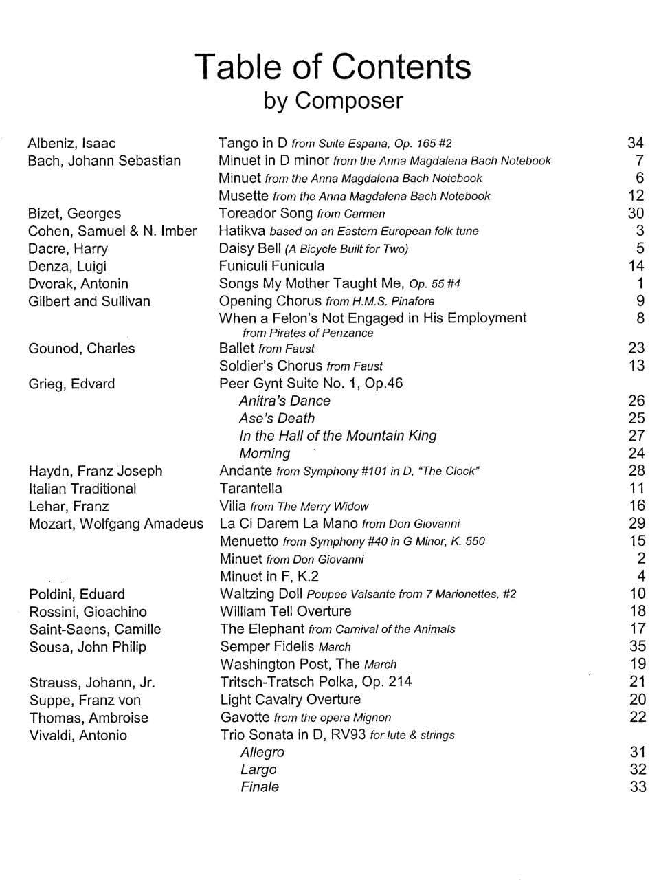 Intermediate Music for Three Volume 2 Part 2 for Clarinet or Trumpet in B-Flat - Image 2