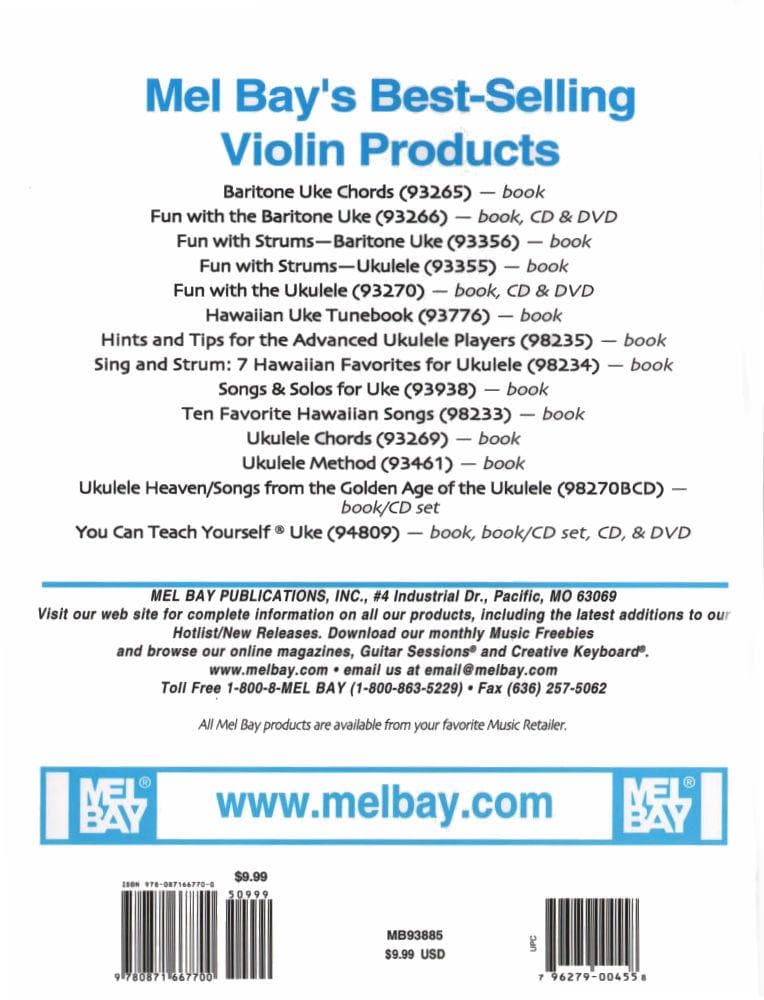 Isaac, Burton - Easy Violin Duets in First Position - Two Violins - Mel Bay Publications - Image 4