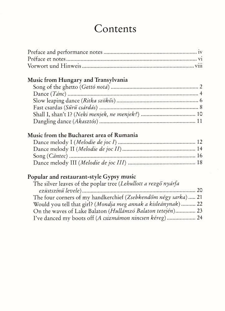 Jones, Edward Huws - The Gypsy Fiddler - Violin part ONLY - Boosey & Hawkes Edition - Image 2