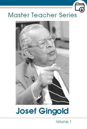 Josef Gingold Master Teacher Series Volume 1