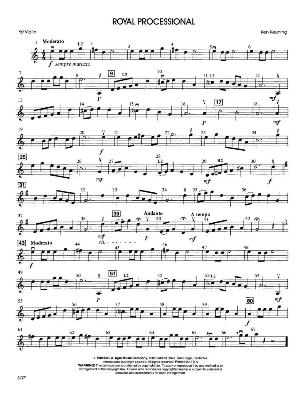 Keuning-Royal Processional - Image 2
