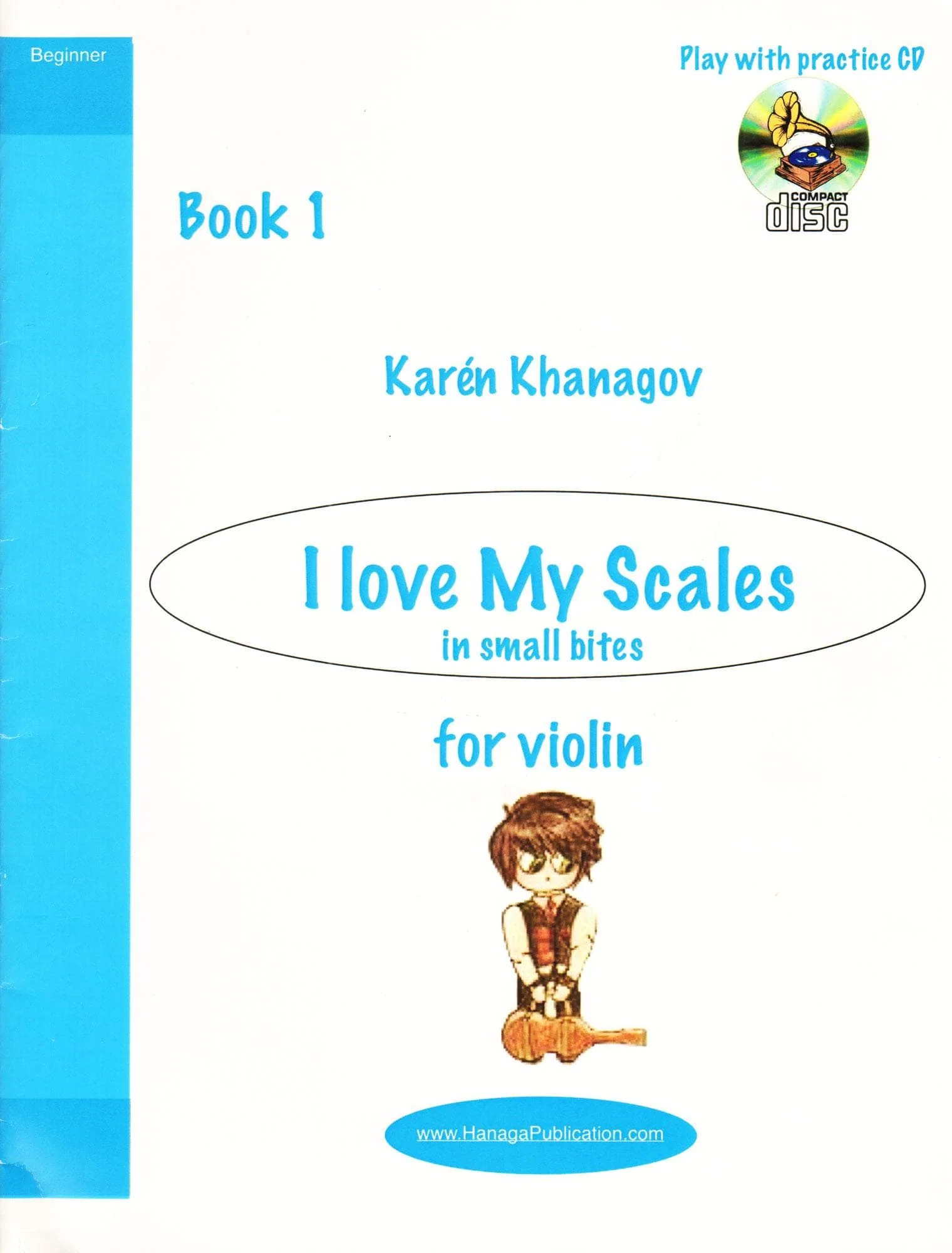 I Love My Scales in Small Bites - for Violin - by Karén Khanagov - Hanaga Publication - Image 6