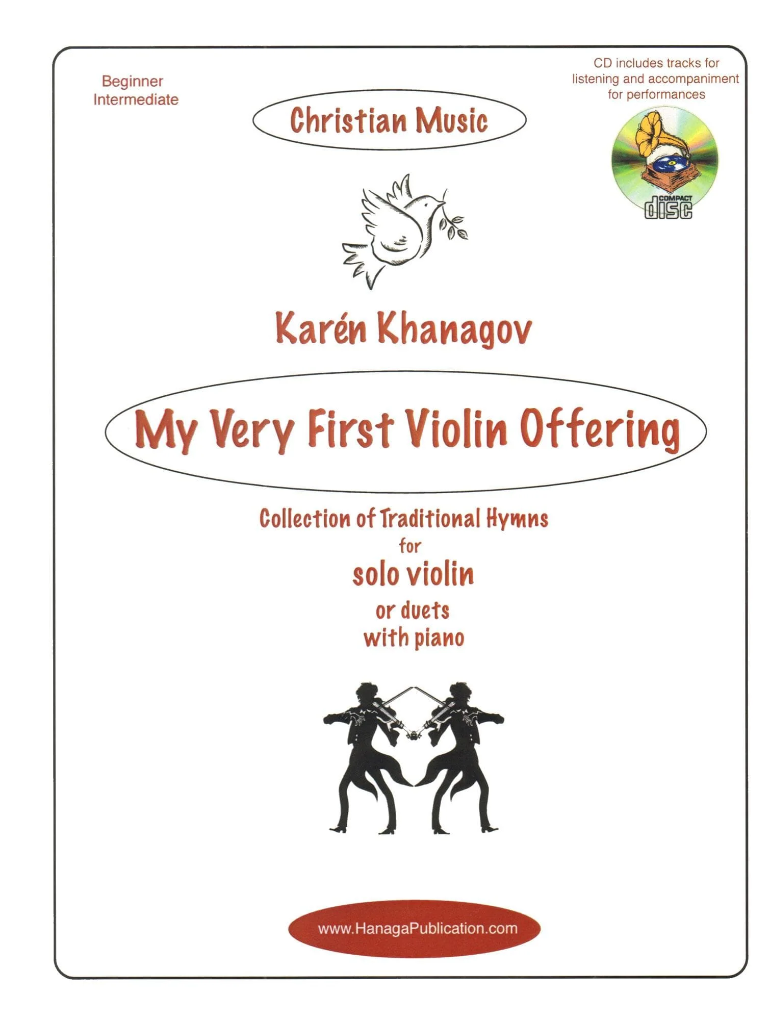Khanagov, Karén - My Very First Violin Offering - 2 Violins and Piano