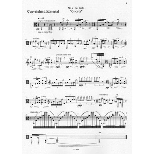 Knox, Garth - Viola Spaces: Contemporary Viola Studies, Volume 1 - Viola solo - Schott Music Edition - Image 2
