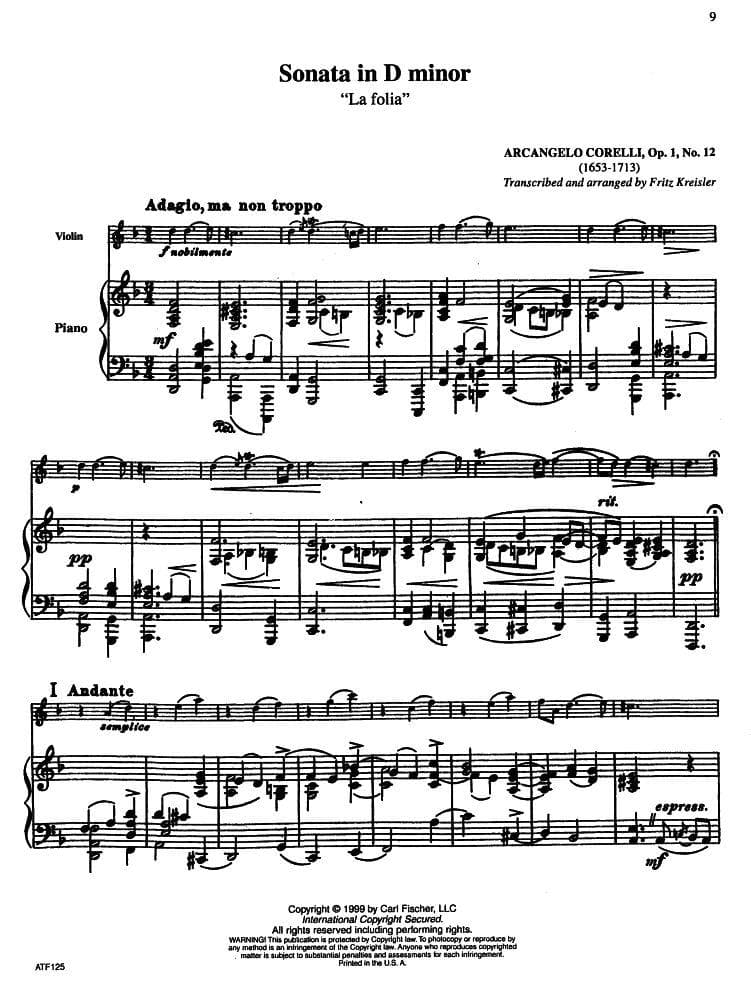The Fritz Kreisler Collection, Volume 3 - Violin and Piano - edited by Eric Wen - Carl Fischer Edition - Image 3