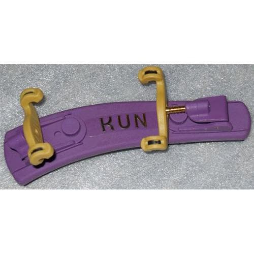 Kun Collapsible Mini Shoulder Rest for Violin - 1/4-1/16 Size - Purple - Image 2