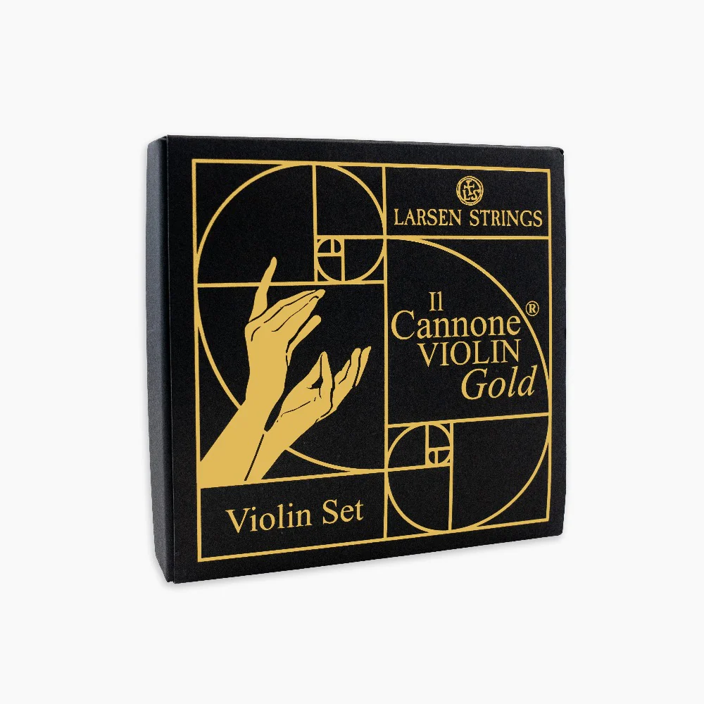 Larsen Il Cannone Gold Violin String Set 4/4 - Image 2
