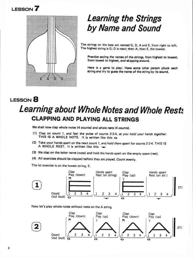 Matesky/Womack - Learn To Play A Stringed Instrument! Book 1 - Bass - Alfred Music Publishing - Image 2