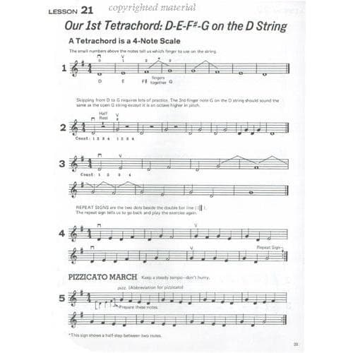 Matesky/Womack - Learn To Play A Stringed Instrument! Book 1 - Violin - Alfred Music Publishing - Image 3
