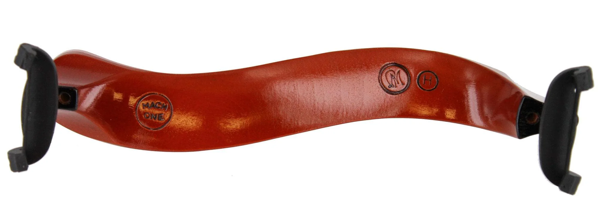 Mach One Violin Shoulder Rest - Maple with Hook - 3/4-4/4 Size - Image 3