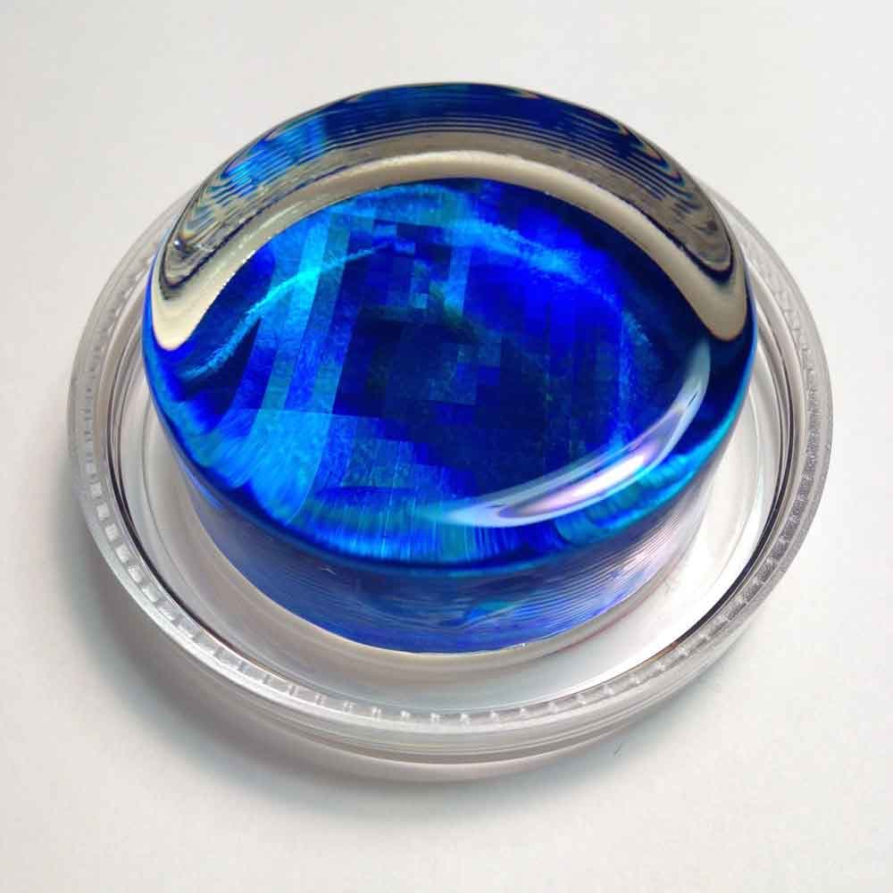 Magic Rosin 3G for Violin and Viola - Blue Infinity Hologram