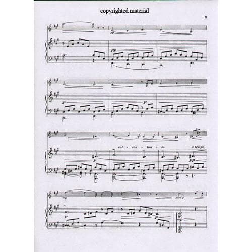 Malotte, Albert Hay - The Lord's Prayer - Violin and Piano - arranged by William Kroll - G Schirmer Edition - Image 3