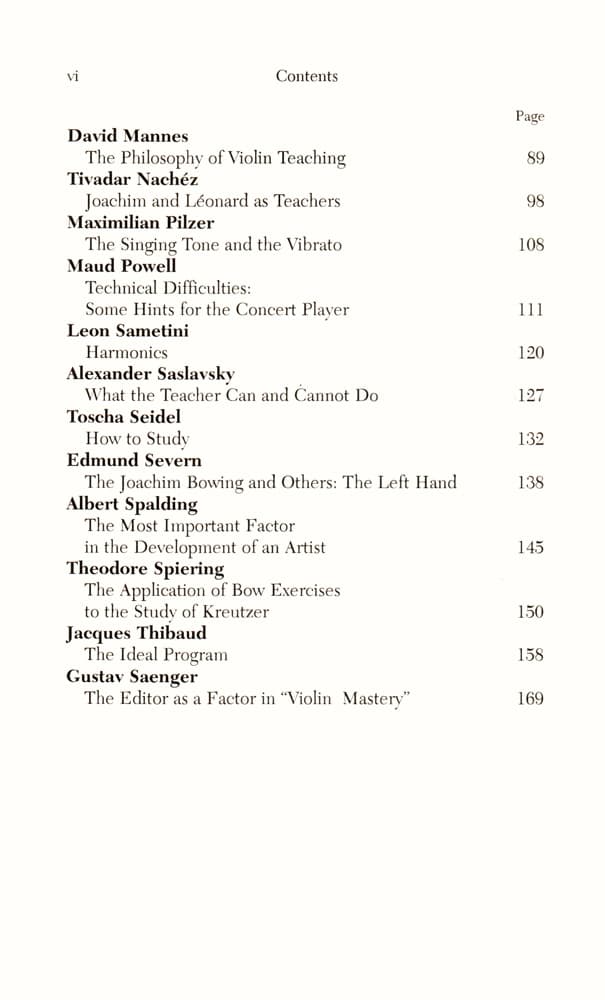 Violin Mastery: Interviews with Heifetz, Auer, Kreisler, and Others - edited by Frederick H. Martens - Dover Publication - Image 3