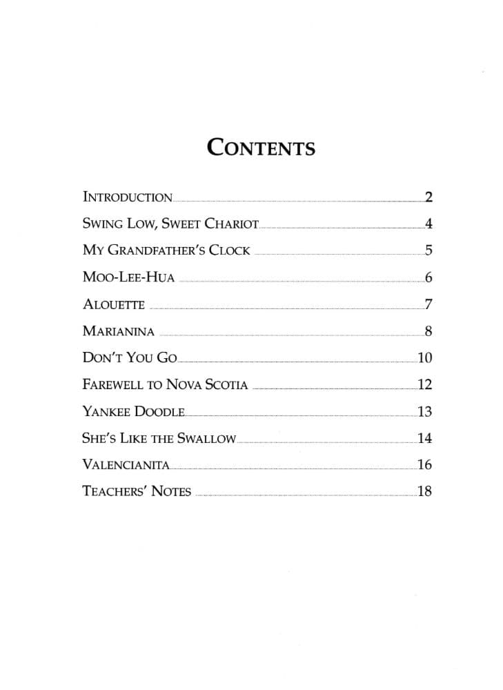 Martin, Joanne - Folk Strings for String Quartet or String Orchestra - Bass part - Alfred Music Publishing - Image 2