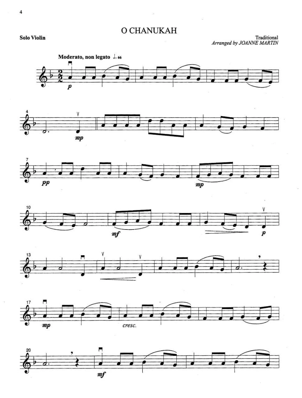 Martin, Joanne - More Festive Strings for Solo Violin - Alfred Music Publishing - Image 3