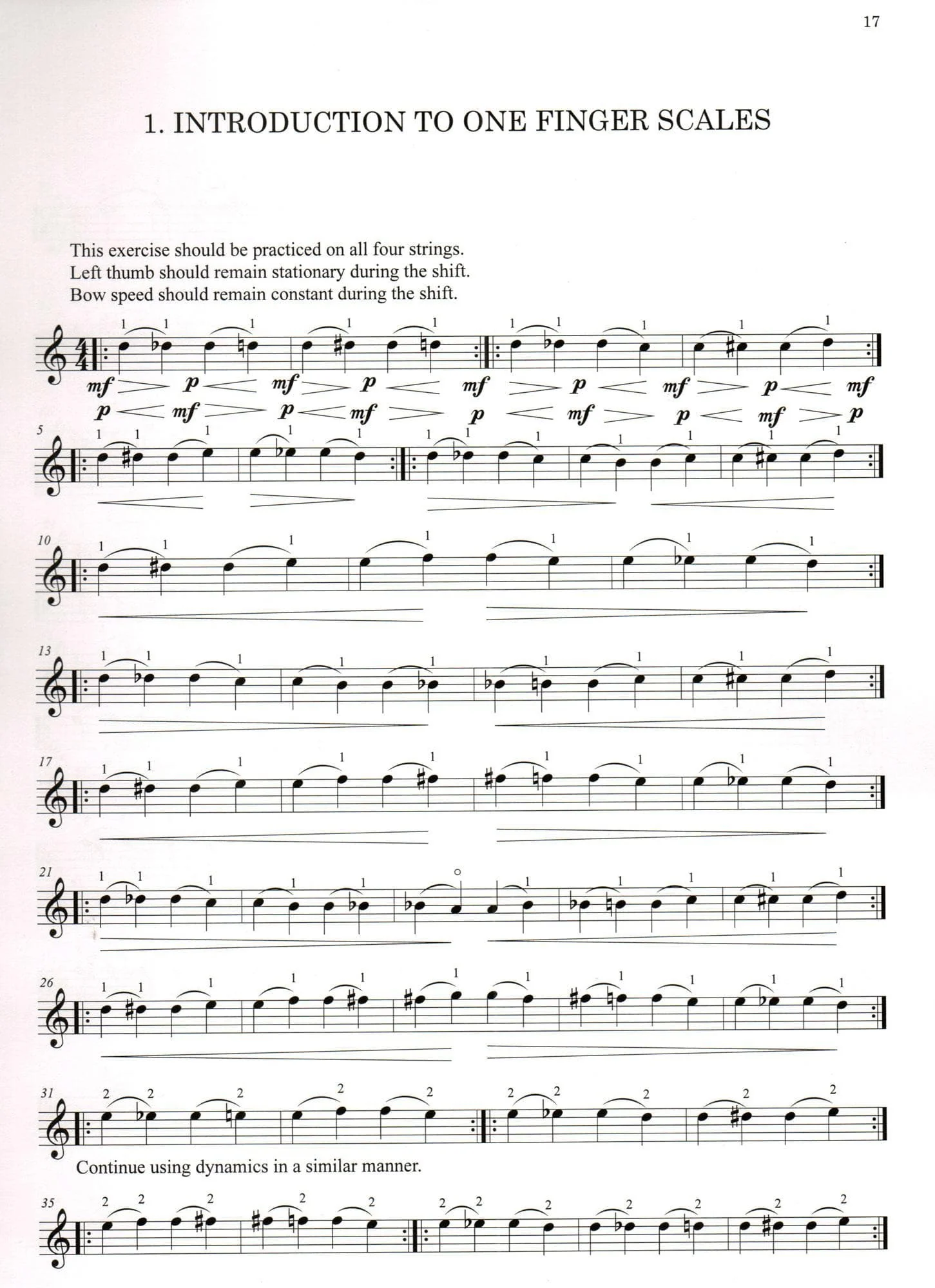 Martinic-Jercic, Borivoj - Freedom and Flexibility of the Violinist’s Left Hand: Technical Studies for Violin - Image 5