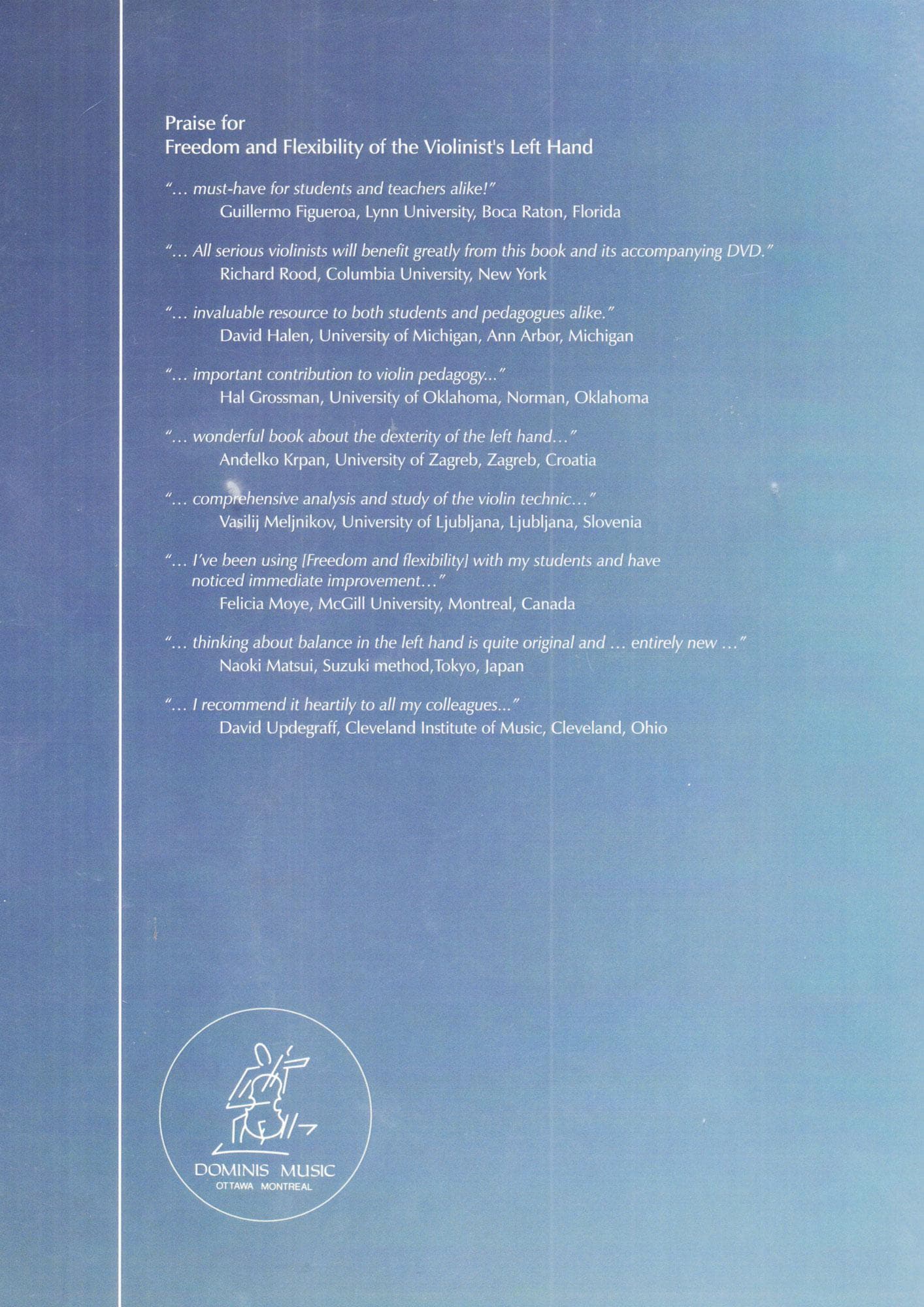 Martinic-Jercic, Borivoj - Freedom and Flexibility of the Violinist’s Left Hand: Technical Studies for Violin - Image 7