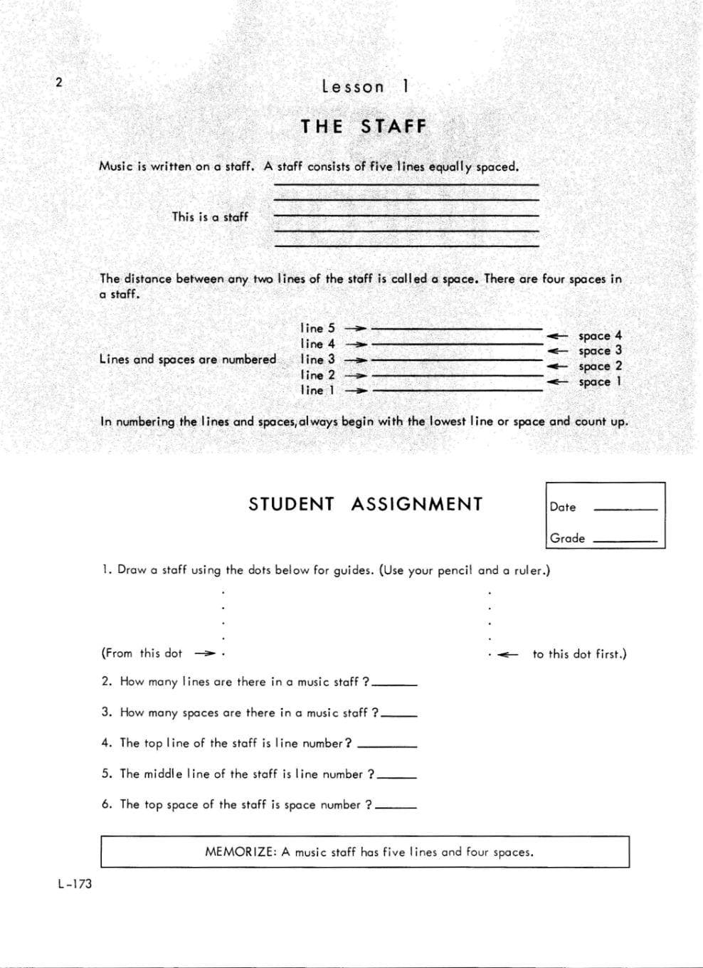 Master Theory Book 1: Beginning Theory By Charles Peters and Paul Yoder Published by Neil A Kjos Music Company - Image 3