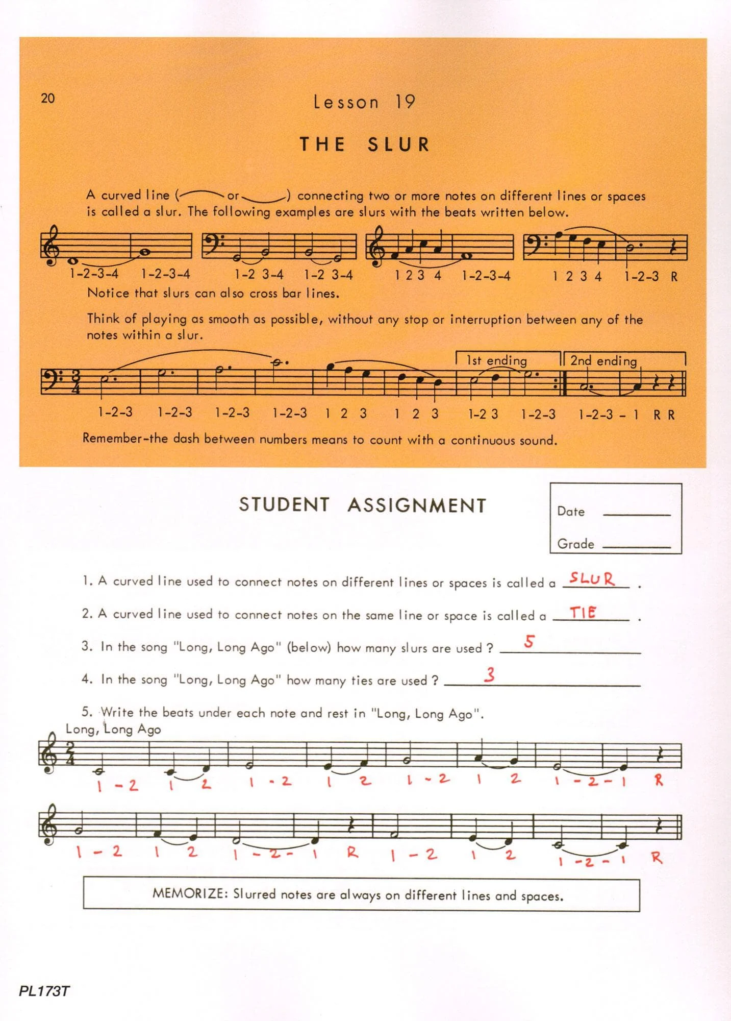 Master Theory Book 1: Teacher Answer Key By Charles Peters and Paul Yoder Published by Neil A Kjos Music Company - Image 3