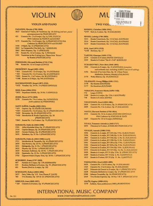 Mazas, JF - Etudes Brillantes, Op 36 Book 2 - Violin - edited by Galamian - International Music Company - Image 3