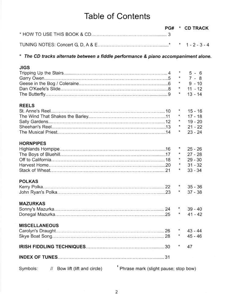 McCabe, Larry - The Magic of Irish Fiddling - Violin - Book/CD set - Santorella Publications - Image 2