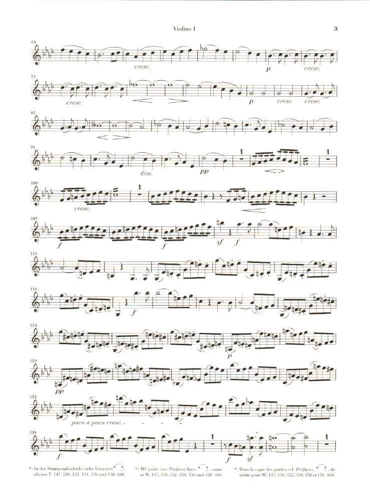 Mendelssohn, Felix - String Quartet in f minor, Op post 80 - Two Violins, Viola, and Cello - G Henle Verlag URTEXT - Image 3