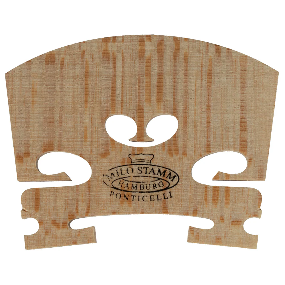 Milo Stamm Violin Bridge Royal Model A 41.5mm Low