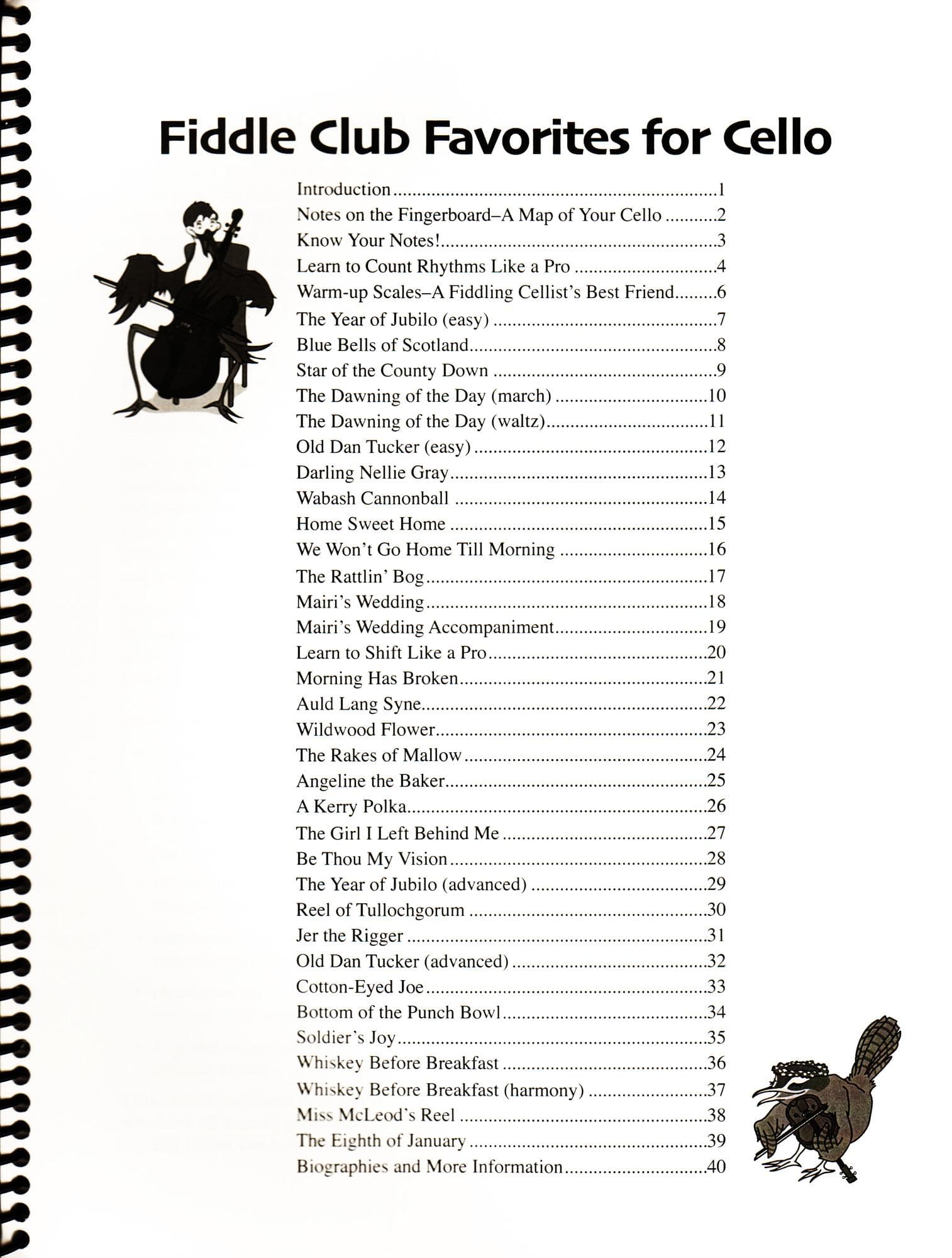Tom Morley & Joy Adams - Fiddle Club Favorites - for Cello - by Flying Frog Music - Image 2