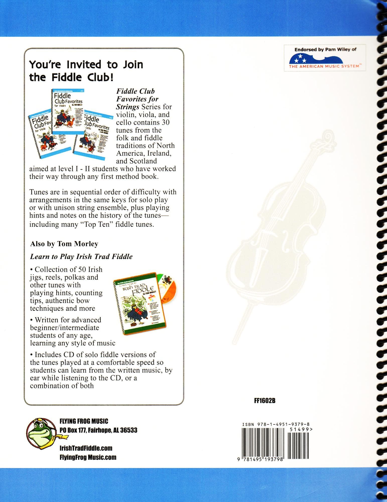 Tom Morley & Joy Adams - Fiddle Club Favorites - for Cello - by Flying Frog Music - Image 4