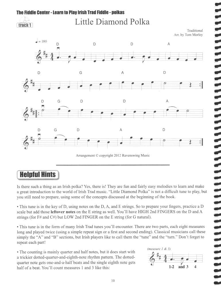 Morley, Tom - Learn To Play Irish Trad Fiddle - Book/CD - Flying Frog Music - Image 4