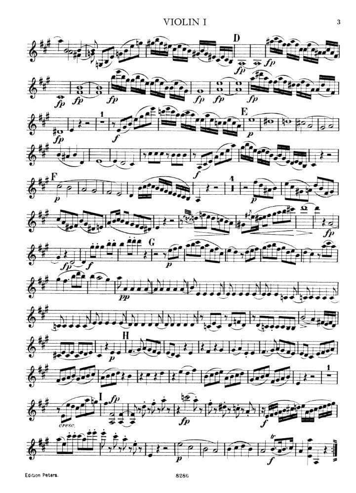 Mozart, WA - Clarinet Quintet in A Major, K 581 - Clarinet, Two Violins, Viola, and Cello - Edition Peters - Image 3