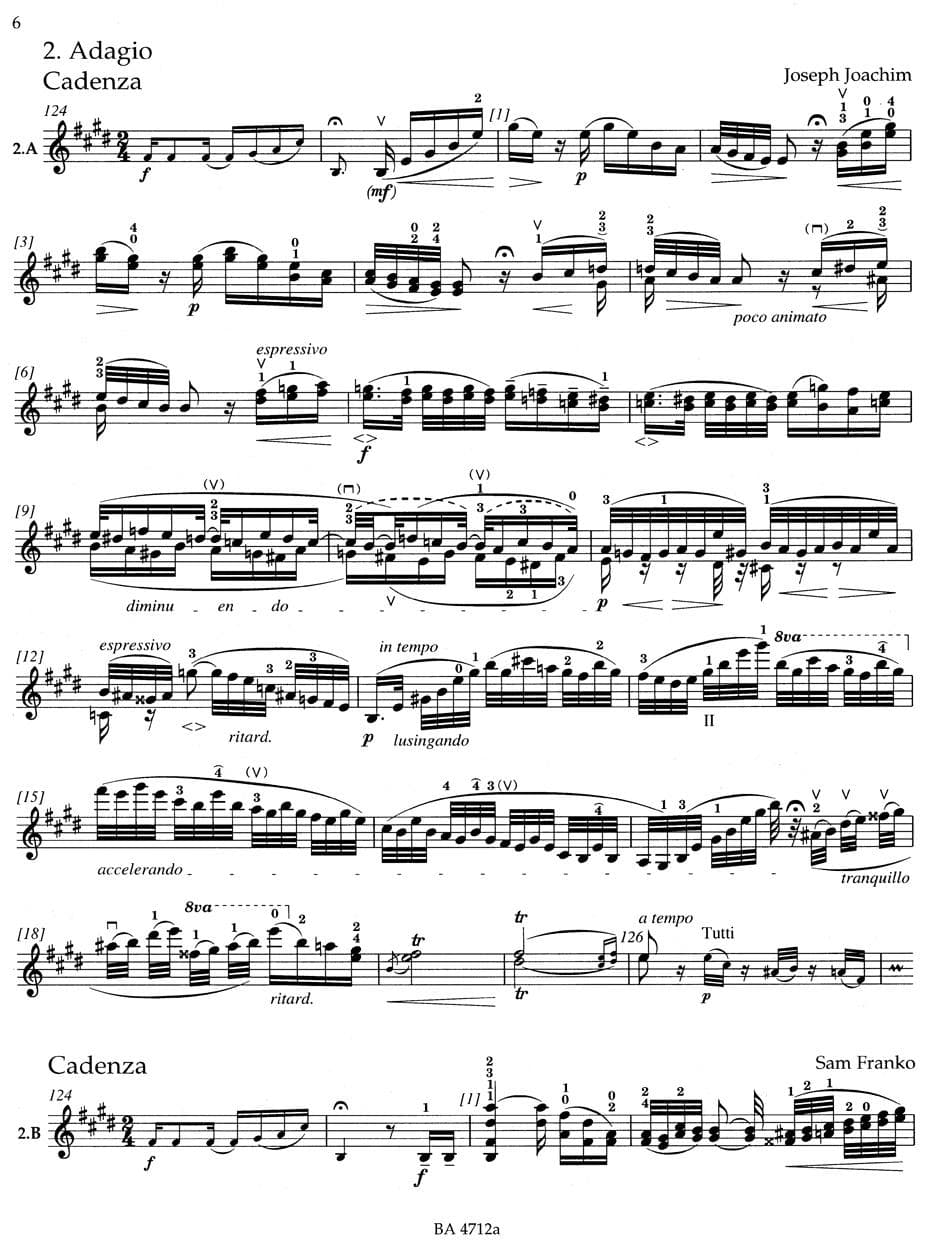 Mozart, WA - Concerto No 5 in A Major, K 219 - Violin and Piano - edited by Christoph Hellmut Mahling - Barenreiter Verlag URTEXT - Image 3