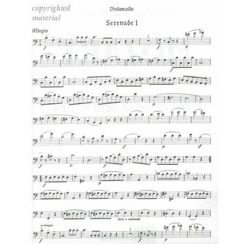 Mozart, WA - Five Viennese Serenades, K 439b - Two Violins and Cello - Kalmus Edition - Image 4