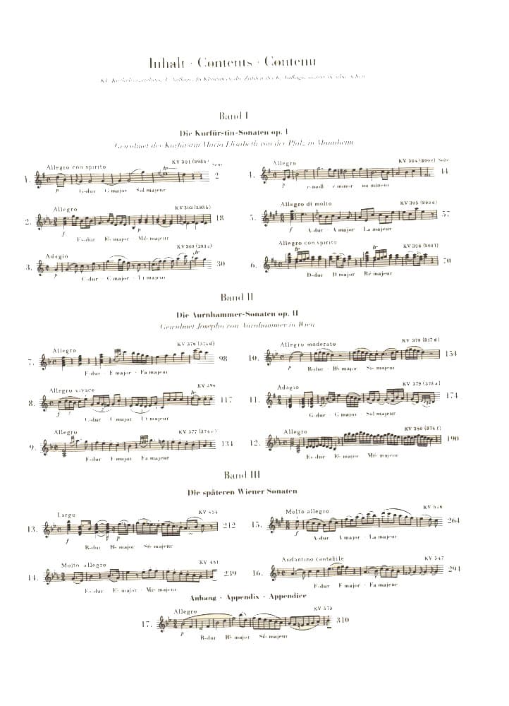 Mozart, WA - Sonatas for Piano and Violin, Volume 2 - edited by Wolf-Dieter Seiffert - G Henle Verlag URTEXT - Image 2