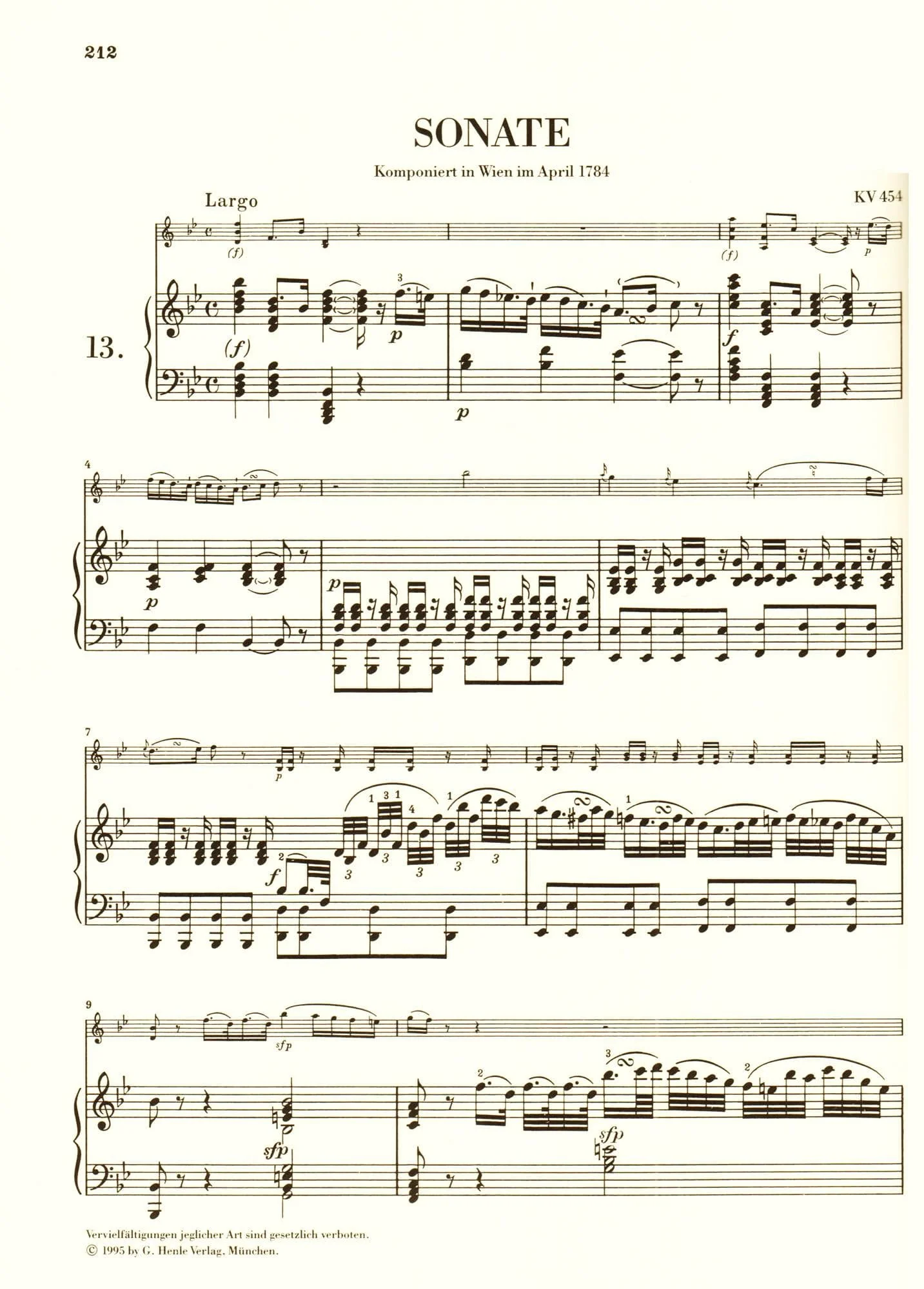 Mozart, WA - Sixteen Sonatas, Volume 3 - Violin and Piano - edited by Wolf-Dieter Seiffert - G Henle Verlag URTEXT - Image 3
