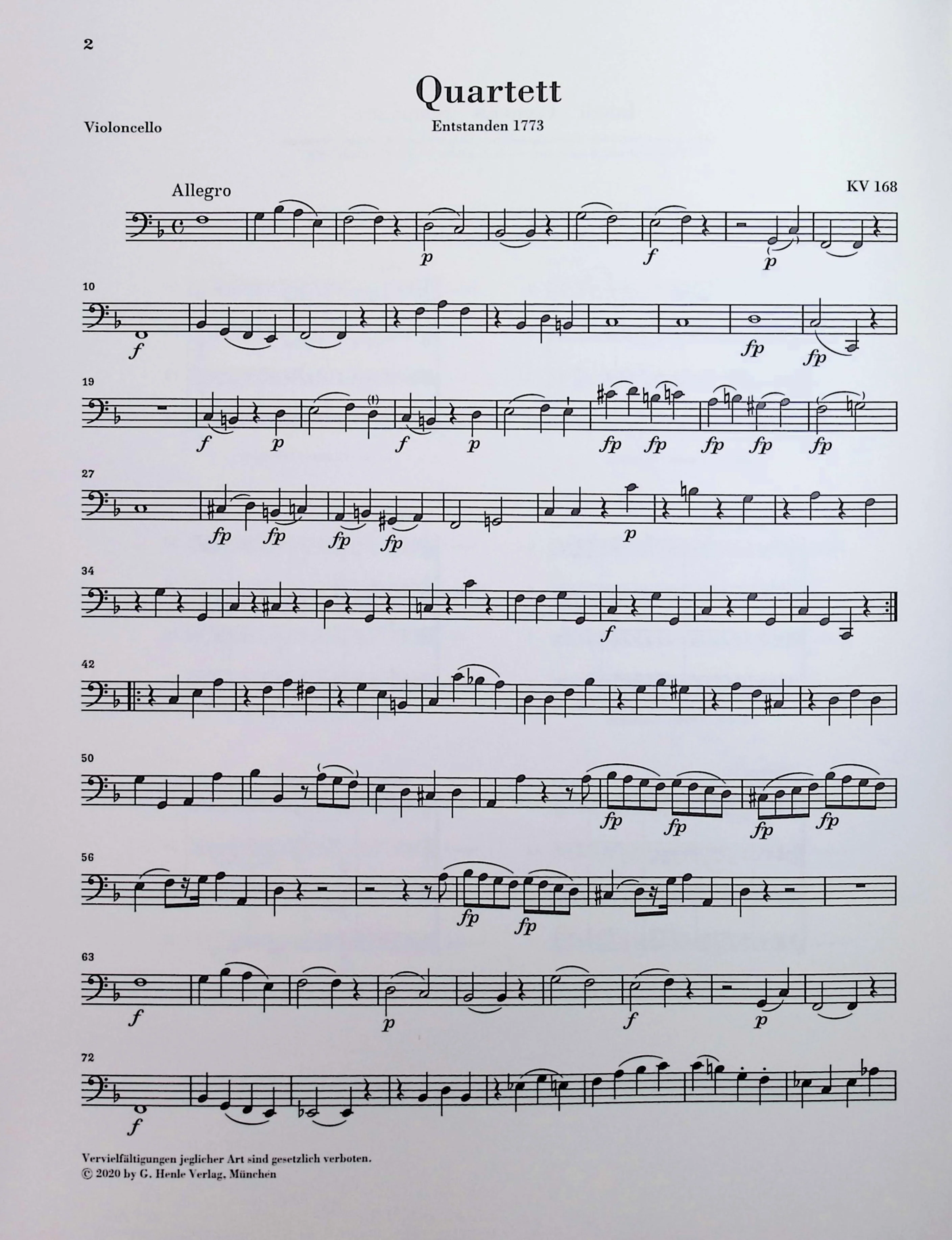 Mozart, Wolfgang - String Quartet Volume II - Edited by Seiffert - G. Henle Verlag - Image 6
