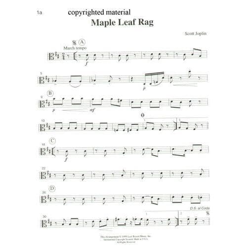 Music for Four: Traditional Christmas Favorites - Part 3 (Viola) - arranged by Daniel Kelley - Last Resort Music - Image 4