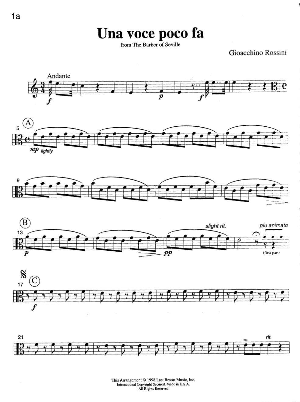 Music for Three Volume 6 Part 2, Viola Published by Last Resort Music - Image 3