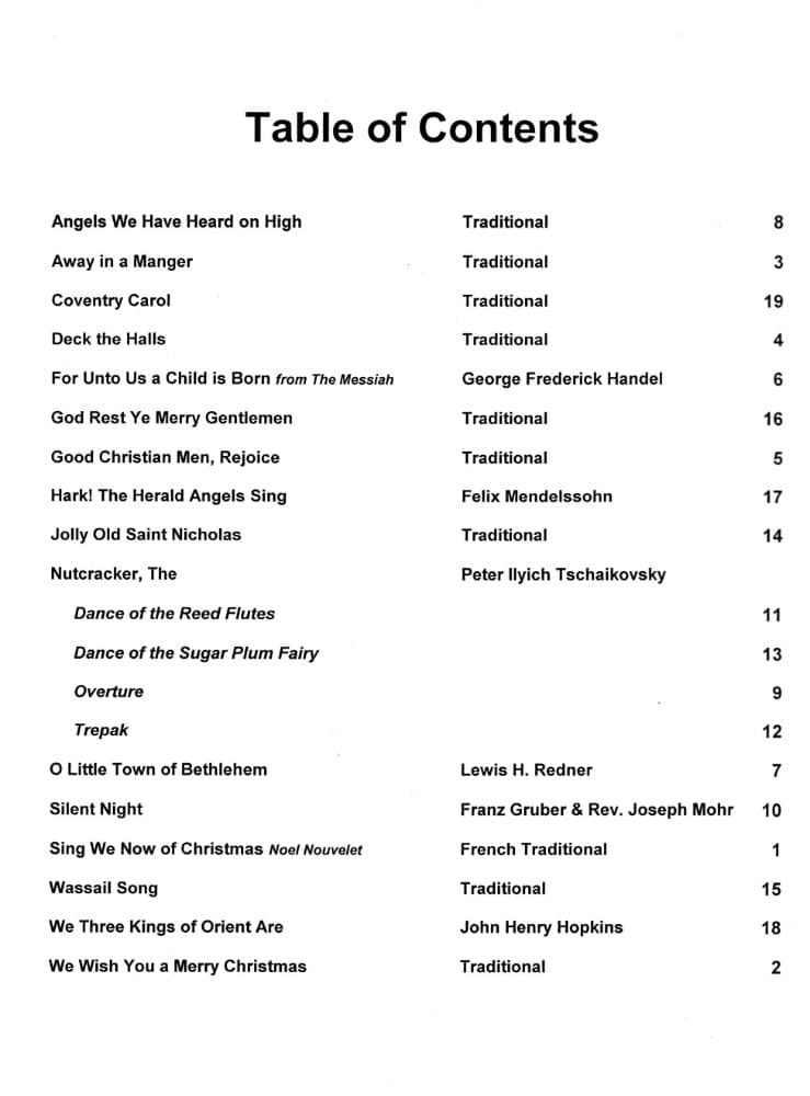 Music for Two: Traditional Christmas Music - Violin and Cello - arranged by Daniel Kelley - Last Resort Music - Image 2