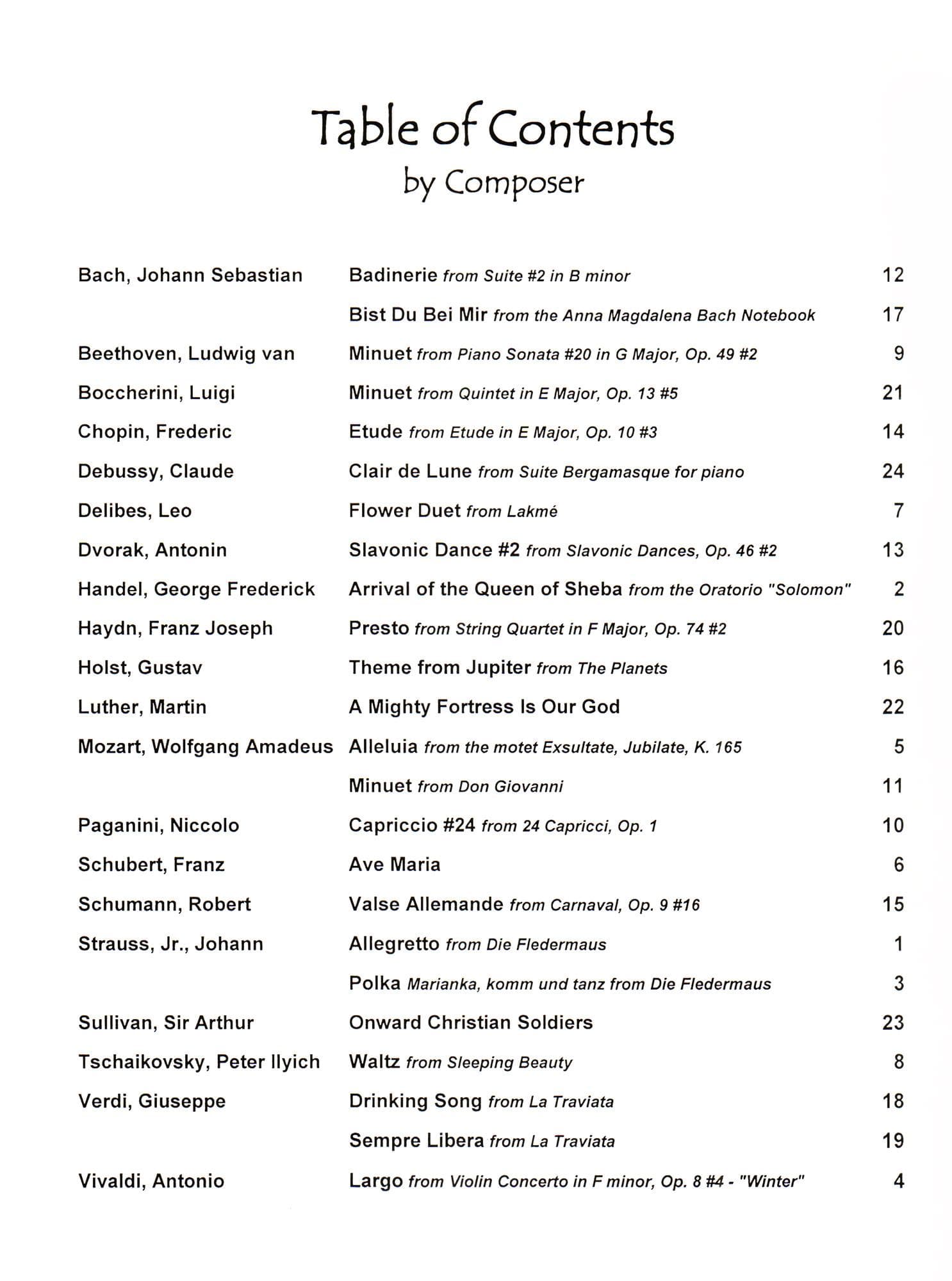 Music for Two - Volume 5 - Wedding Music and Classical Favorites - for Violin and Cello - Last Resort Music - Image 2